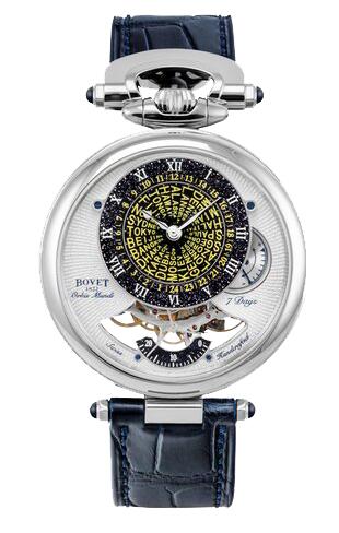 Replica Bovet Watch Amadeo Fleurier Orbis Mundi titanium NTHU002